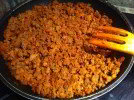 Imagen del picadillo de cerdo