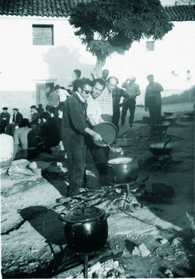 Haciendo el rancho en fiestas