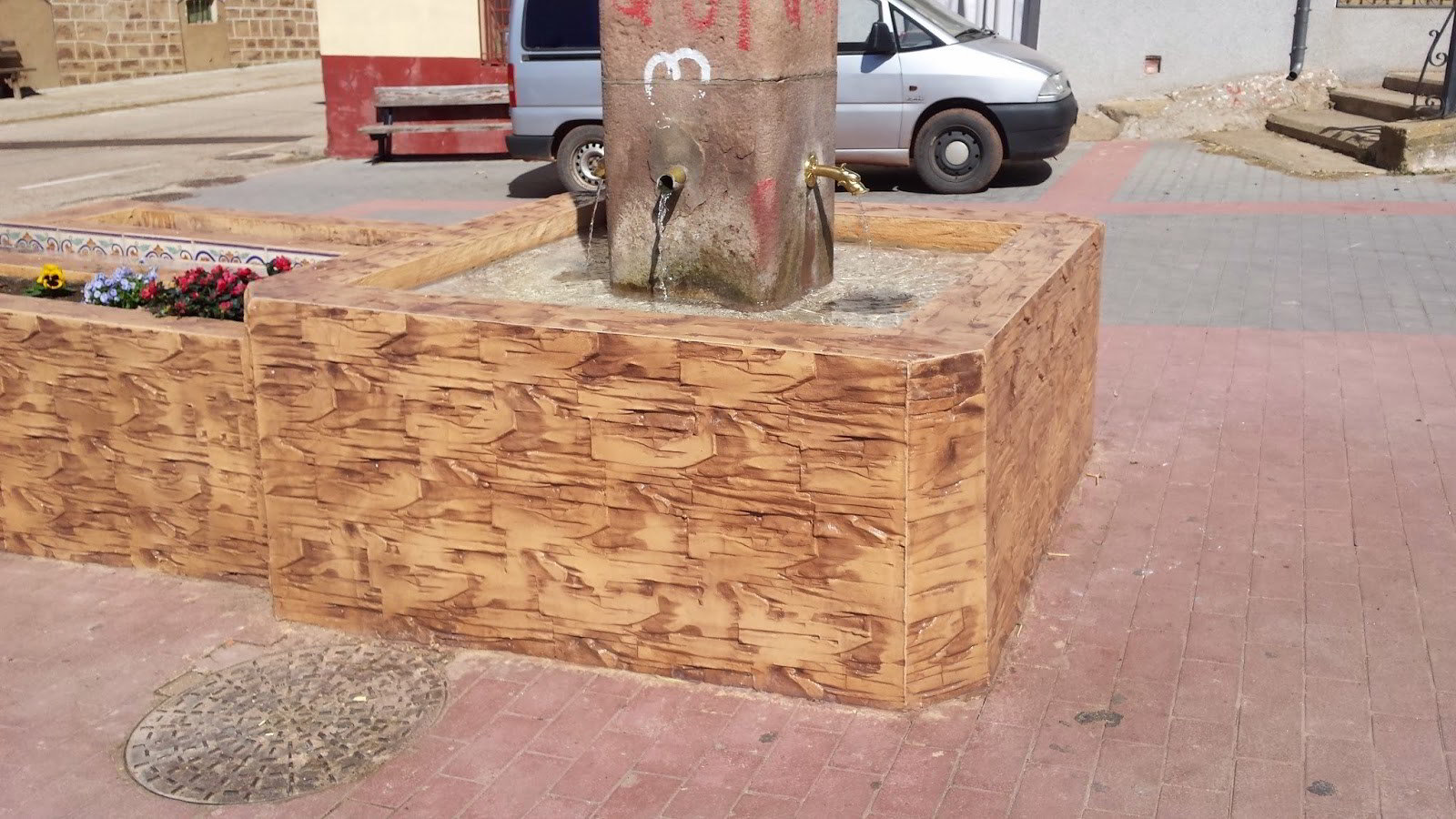 Imagen de fuentes en el término de borobia